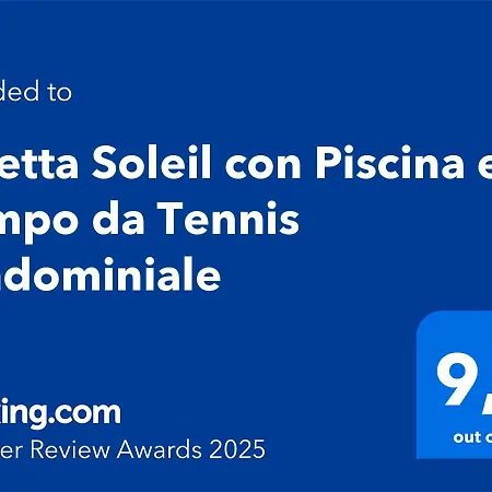펜션 Soleil Con Piscina E Campo Da Tennis Condominiale 빌라시미우스